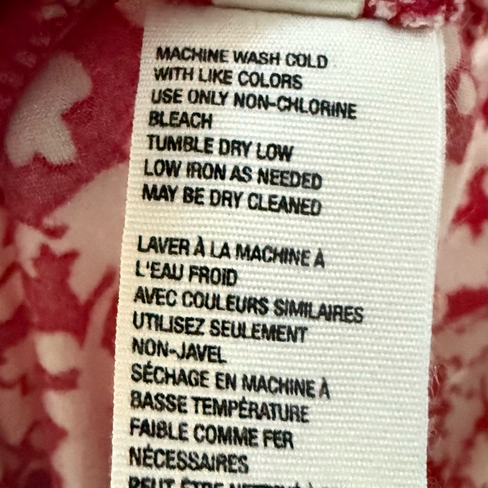 Free People Women’s Vintage Red White Floral Sleeveless Dress! Size 8! - Picture 9 of 13